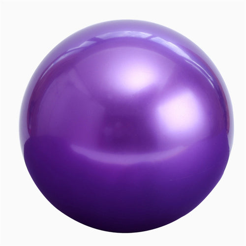 Purple metallic sphere on a white background