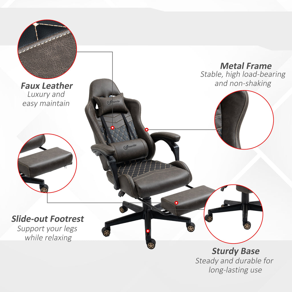 Ergonomic chair with features highlighted on a white background
