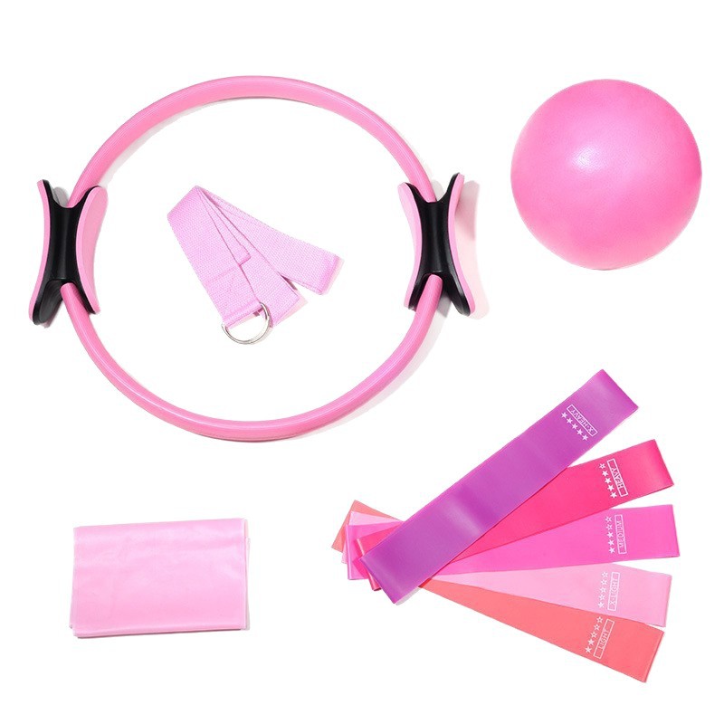 Pilates Ring Fitness 14-piece Set Resistance Band