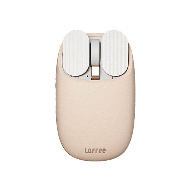 Beige and white electronic device with 'Lofree' branding on a white background